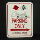 C2 1963-1967 Corvette Parking Only Sign