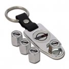 C4 Corvette Logo Valve Stem Cap - Chrome - Gift Set