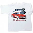 Children's Born 2 Cruz My Corvette White T-Shirt - 2T