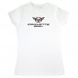 Women's C5 Corvette Girl White T-Shirt - 2XL