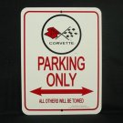 C3 1973-1982 Corvette Parking Only Sign