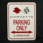 C3 1968-1972 Corvette Parking Only Sign
