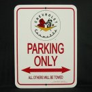 C1 1953-1962 Corvette Parking Only Sign