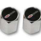 Z06 Corvette Logo Valve Stem Caps - Chrome - (Set of 4)