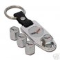 C6 Corvette Logo Valve Stem Cap - Chrome - Gift Set