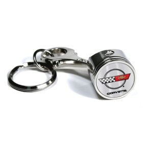 C4 Corvette Piston Keychain