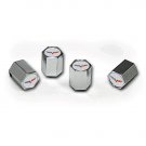C6 Corvette Logo Valve Stem Caps - Chrome - (Set of 4)