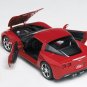 C6 2005 Victory Red Corvette Coupe 1:24 Diecast