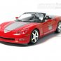 2005 Indy 500 Red and Silver C6 Corvette Conv. 1:24 Diecast
