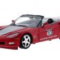 2005 Indy 500 Red and Silver C6 Corvette Conv. 1:24 Diecast