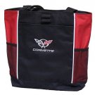 C5 Corvette Tote Bag - Red