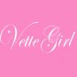 Women's Raspberry "Vette Girl" Scoop Neck T-Shirt - 2XL