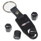Z06 Corvette Logo Valve Stem Cap - Black - Gift Set