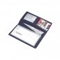 Corvette C5 Checkbook Cover - Black Leather