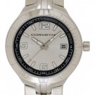 Corvette Calendar Watch with Metal Band
