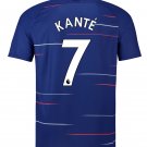 Chelsea Home 7 KANTE 2018-19 Men Soccer Jersey Football Shirt New Stadium