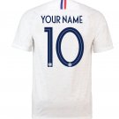 France Away CUSTOMISE NAME NUMBER World Cup 2018 Soccer Jersey Football Shirt