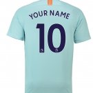 Chelsea Third CUSTOMISE NAME NUMBER 2018-19 Men Soccer Jersey Football Shirt