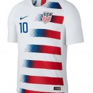 USA Home #10 PULISIC 2018-19 Men Soccer Jersey Football Shirt New Stadium