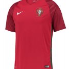 Portugal Home EURO 2016 Men Soccer Jersey Football Shirt New Fan Red