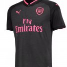 Arsenal Third #11 OZIL 2017-18 Men Soccer Jersey Football Shirt New Stadium
