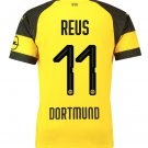 Dortmund Home #11 REUS 2018-19 Men Soccer Jersey Football Shirt New Stadium
