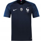 France Home 2 Star World Cup 2018 Men Soccer Jersey Football Shirt Stadium New
