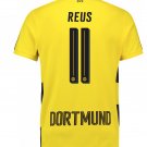 Dortmund Home #11 REUS 2017-18 Men Soccer Jersey Football New Fan Yellow