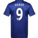 Leicester City #9 VARDY 2016-17 Home Men Soccer Jersey Football Shirt New Season