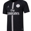 PSG x JORDAN Black 2018-19 Men Soccer Jersey Football Shirt Third Home