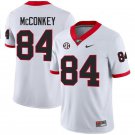 Georgia Bulldogs #84 Ladd McConkey White Stitched  jersey