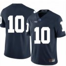Men's Penn State Mehki Flowers Nicholas Singleton #10 Jerseys Blue