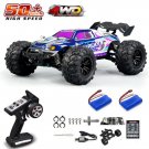 Rc Car Off Road 4x4 High Speed 75KM/H Remote Control Car with LED Headlight Brushless 4WD 1