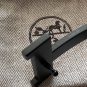 Hermes H 38mm Black Matte Constance H Belt Buckle with pouch