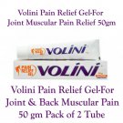 2X Volini Pain Relief Gel for Joint & Lower Back pain 50 gm