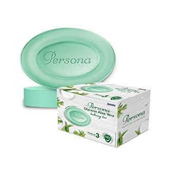 Persona Glycerin Aloe Vera Bathing Bar (Pack of 3)