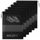 Boldfit Shoe Bag for Travel & Storage Travel Organizer ( Pack of 6 Shoe Pouch)