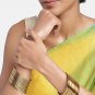 Golden Metal Bangle ( set of 12 bangles)
