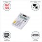 Casio MJ-12VCb 300 Steps Check & Correct White Colour Desktop Calculator