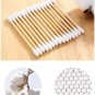 6X Florett Cotton Swabs Ear Buds Made With bamboo Sticks 100 Stems/200 Tips