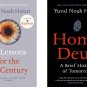 Yuval Noah Harari 2 Books Set: 21 Lessons For The 21st Century & Homo Deus