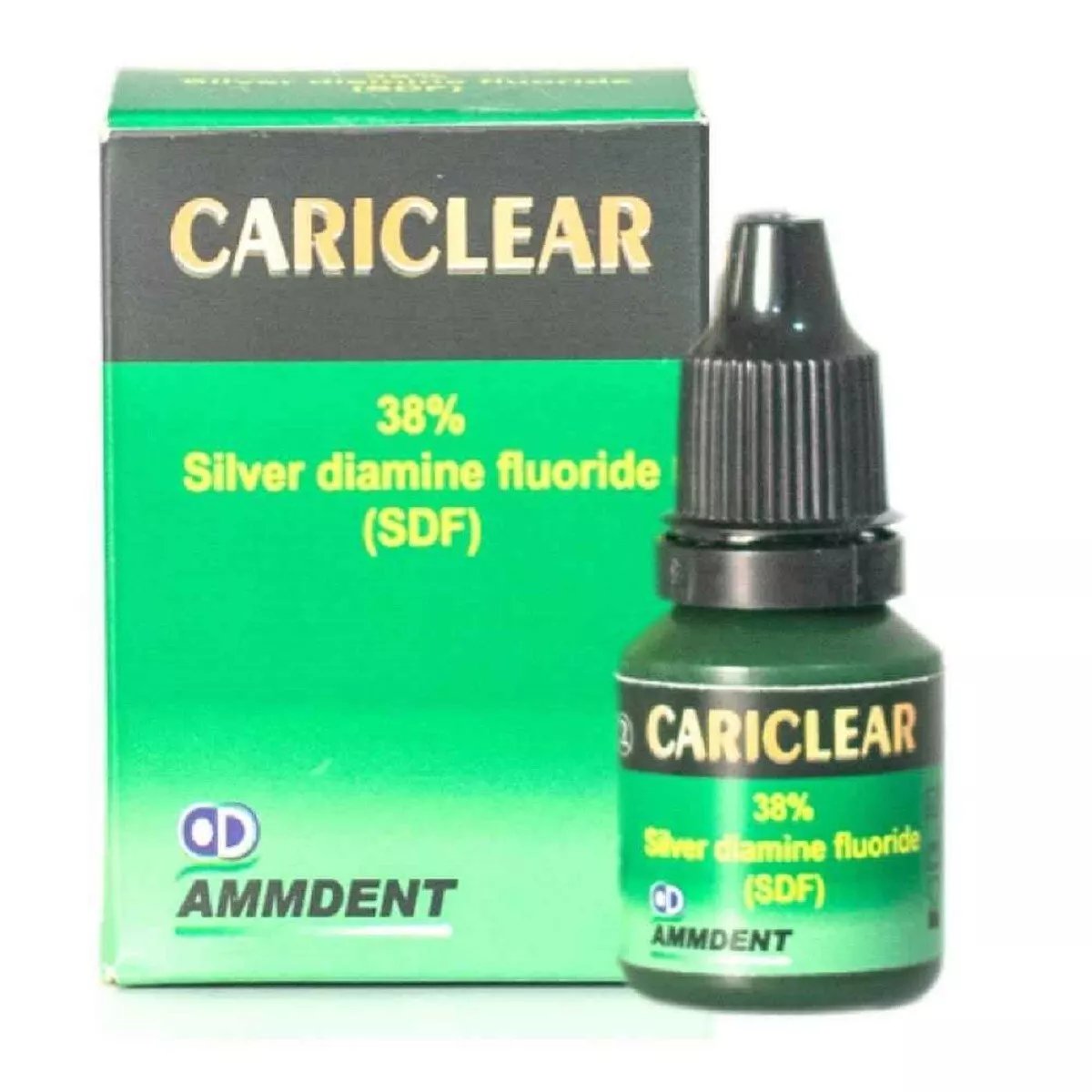 5 X Ammdent Cariclear 38% Silver Diamine Fluoride (SDF) Long Expiry