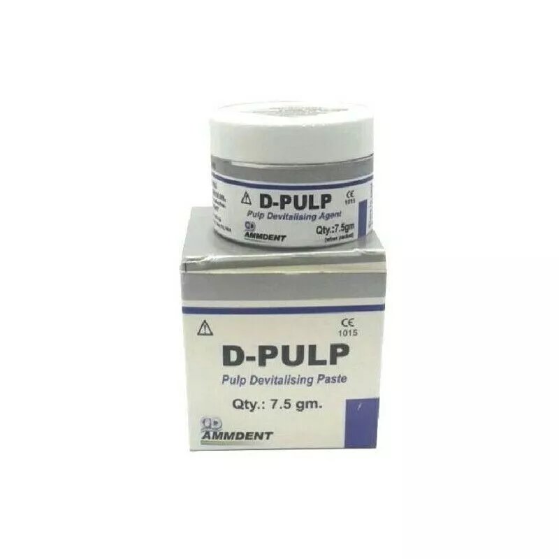 5 X Ammdent D-Pulp Dental Devitalizer Paste Jar of 7.5gm