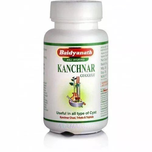 Baidyanath Kanchnar Guggulu | Kanchanar Guggul Ayurvedic Remedy 80 Tablets