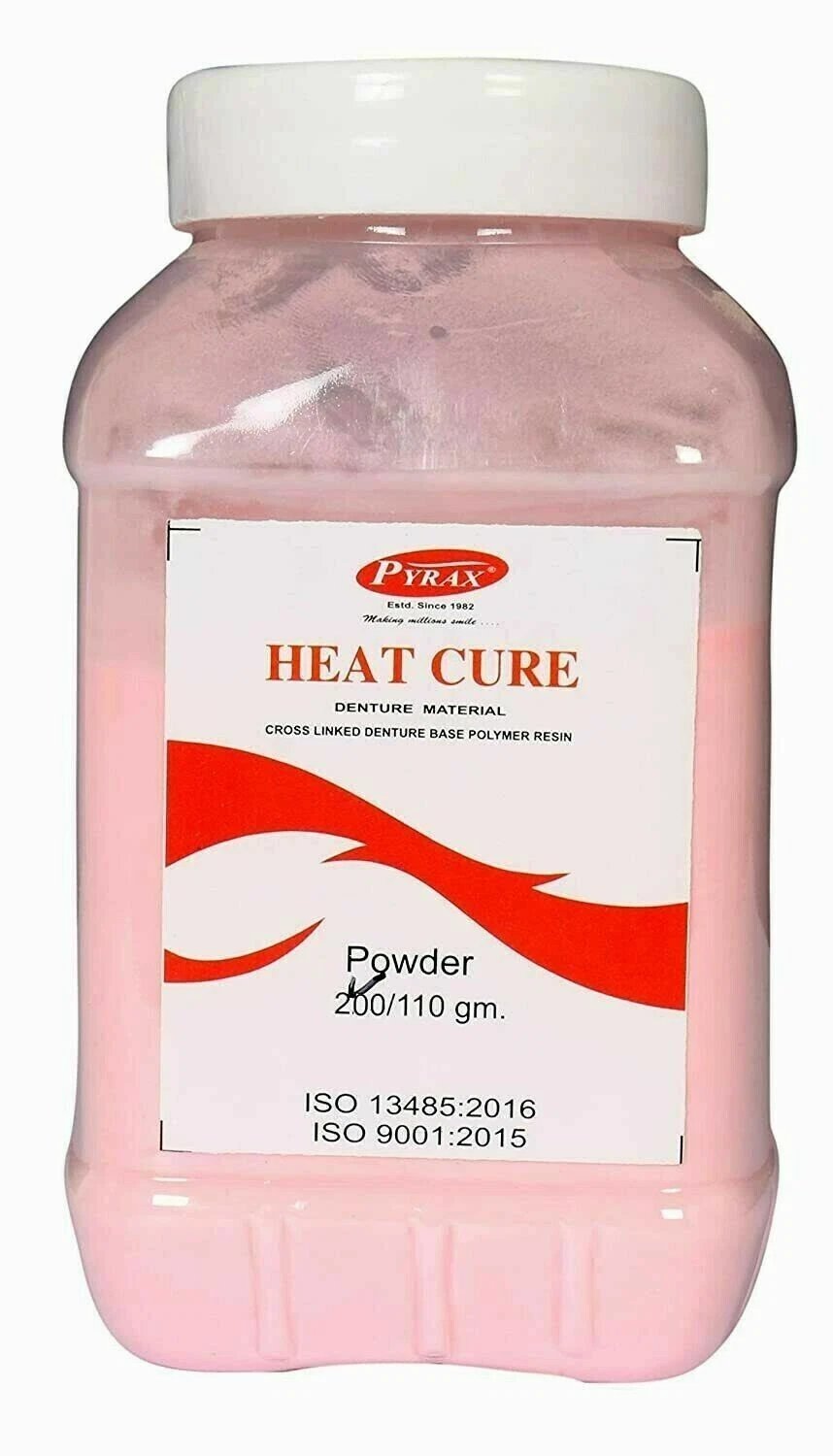 HEAT CURE DENTURE MATERIAL(Heat Cure Acrylic Denture Base Powder) PYRAX