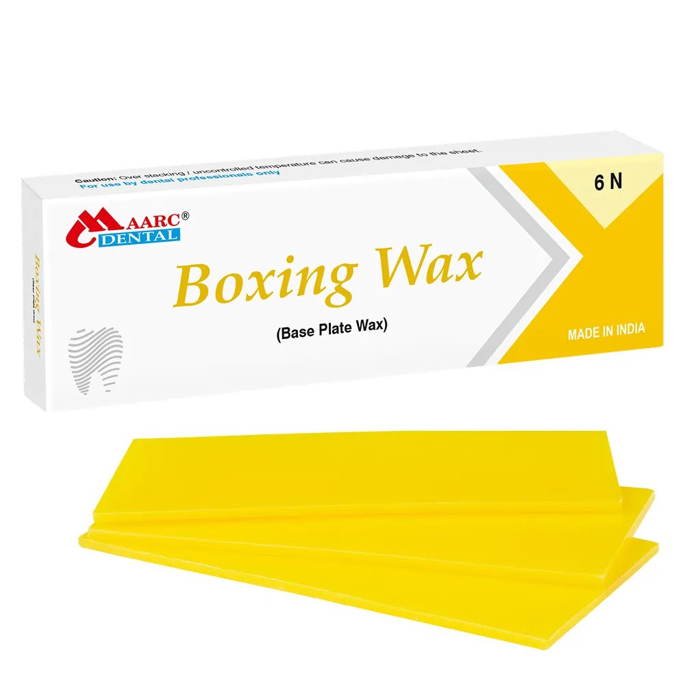 Dental Boxing Wax 6 Piece Sheet Maarc