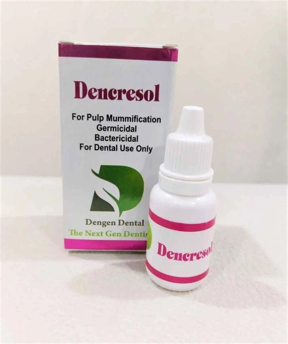 Dental DENCRESOL Superior Formocresol for Pulp Fixation Soulution 15ml Pack