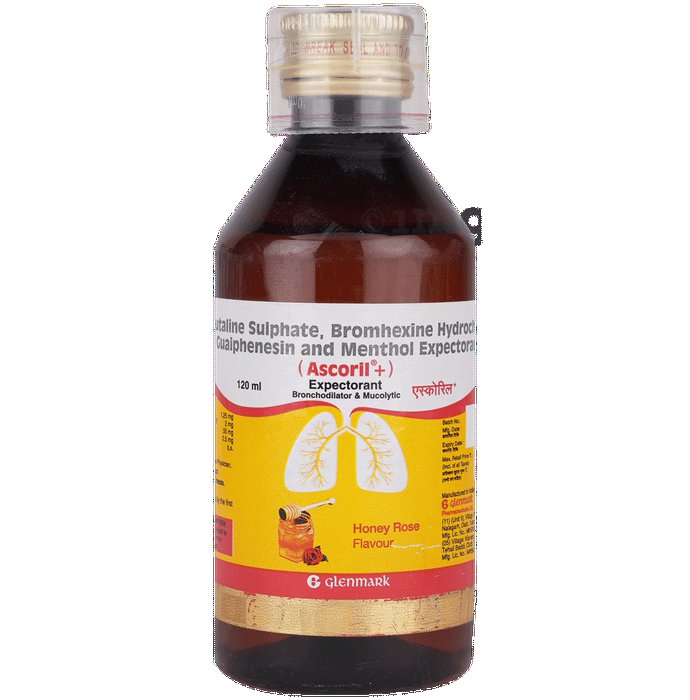 ASCoril plus Expectorant Honey Rose 120ml