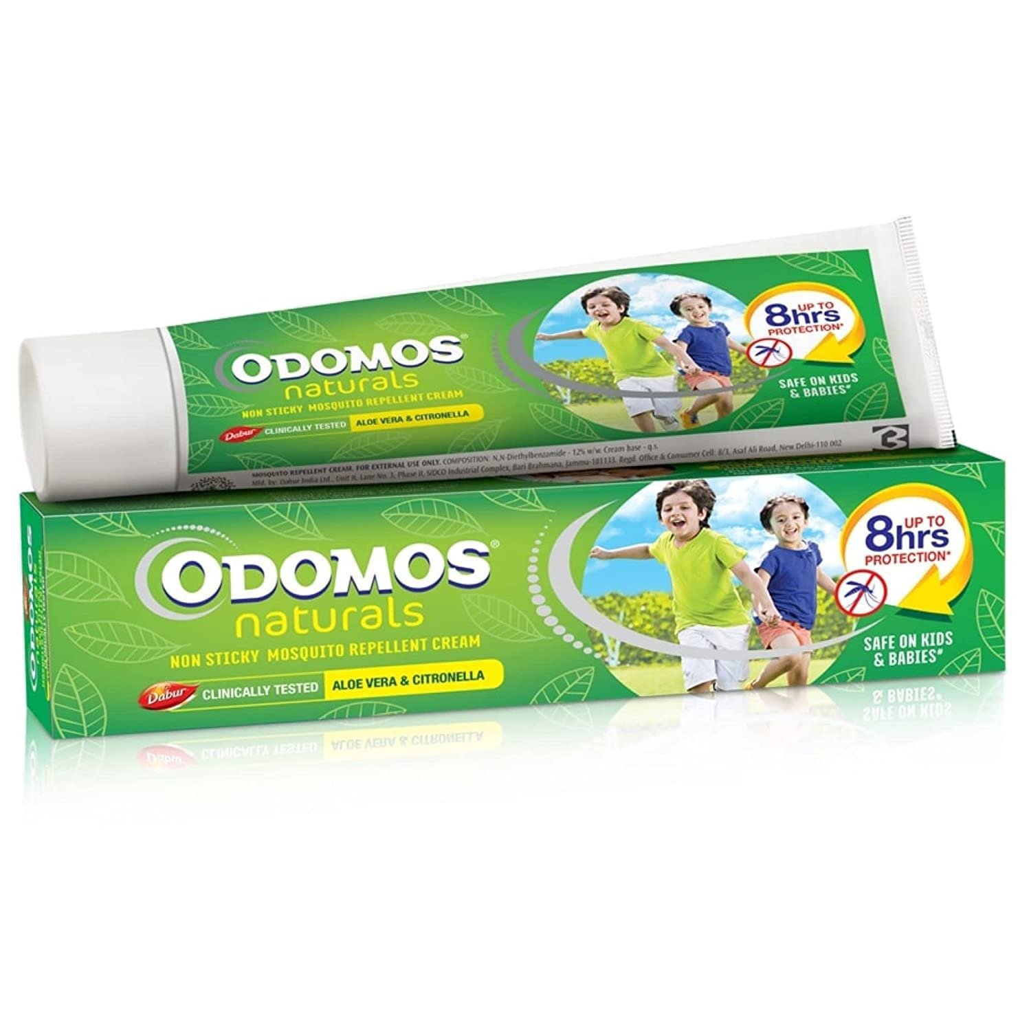 Dabur Odomos Naturals Aloevera Mosquito Non-Sticky Repellent Cream 100 gm