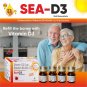 SEA D3 Nano Shots/Vitamin D3 60000 I.U Suga Free Oral Solution 8 Shots